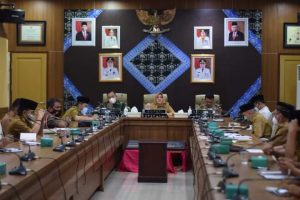 Bupati Musi Rawas Pimpin Rapat Koordinasi Covid