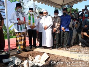 Gubernur Sumsel H.Herman Deru Peletakan Batu Pertama Pembangunan Pompes Nur Ihsan