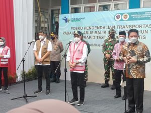 Menhub dan Kepala BNPB Pusat Apresiasi Keseriusan Sumsel Turunkan Angka Penyebaran Covid-19