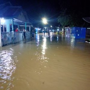 Breaking news..! Hari Kedua Idul Fitri di Kecamatan Selangit 5 Desa Diterjang Banjir