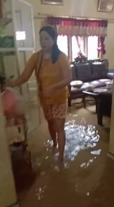 Banjir Kembali Genangi Desa Lubuk Ngin, Rumah Wartawan Terdampak