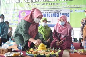 Bupati Mura Melaunching SMK Ma’arif NU Musi Rawas di Desa Banpres