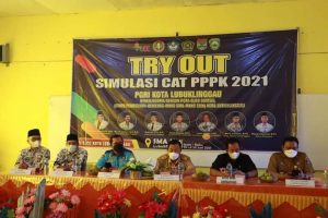 Asisten I Buka Try Out Simulasi CAT PPPK 