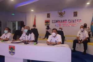 Pejabat Pemkot Ikuti Rakortas Evaluasi Pelaksanaan PPKM Diperketat