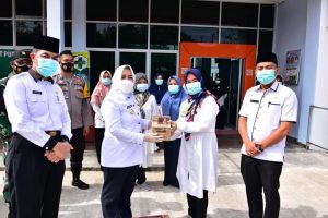 Bupati Musi Rawas Tinjau Kelayakan Pelayanan Pasien Covid Di Puskesmas