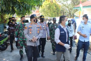 Forkompinda Kabupaten Lahat Cek Kesiapan Posko PPKM