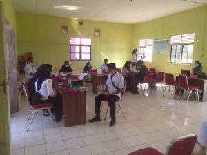 Pemdes Desa Suka Maju Sukses Gelar Vaksinasi Tahap ll