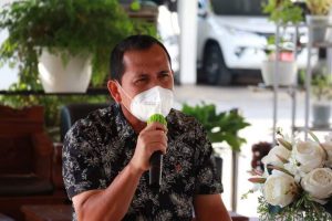 Jadi Bintang Tamu di TVRI Sumsel, Wako Berbicara Tentang Penanganan Covid-19