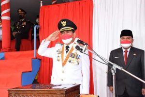 Walikota Inspektur Upacara Peringatan HUT RI ke-76
