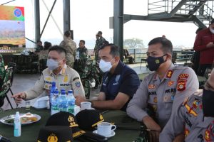 Bupati Oku Hadiri Puncak Latihan Garuda Shield