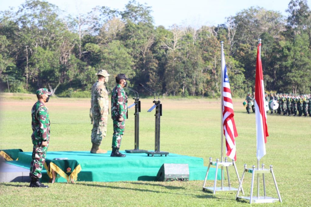 Penutupan Latma Garuda Shield-15 di Hadiri Plh Bupati OKU