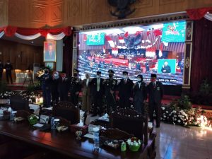 DPRD Sumsel Gelar Paripurna Istimewa, Dengarkan Pidato Presiden Jokowi