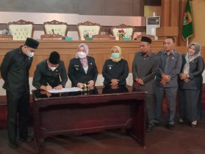 DPRD Kabupaten Musi Rawas Sepakat Penandatanganan Kebijakan Umum Anggaran (KUA)