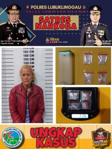 Terciduk Simpan Sabu, Si Pirang Asal Desa Pelawe Tertunduk Layu