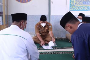 PLH Bupati Oku Terima Audiensi Pimpinan Pondok Pesantren Modern Tahfizh Raudhatul Qur’an