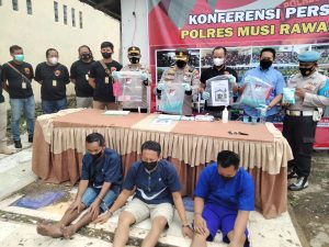 Polres Musi Rawas Bongkar Sindikat Peredaran Pupuk Palsu Sebanyak 4 Ton