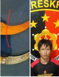 Terlibat Pencurian Pria Ini Juga Simpan Pisau Di Pinggang