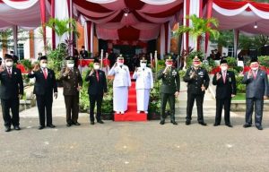 Ketua DPRD Kabupaten Musi Rawas Azandri Hadiri Upacara Hari Kemerdekaan Republik Indonesia Yang Ke 76 Tahun
