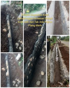 Proyek Siring Dinas Perkim Lubuklinggau Diduga Asal Jadi Dan Tak Transparan