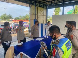 Kapolres Mura dan Jajaran Kunjungi Pos Yan dan Pos Pam