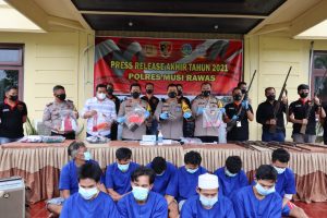 Kaleidoskop Ungkap Kasus 2021 Polres Mura Satu Yang Fenomenal