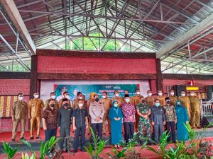 Beni Hernedi S IP Resmikan Gedung Taman Baca Bunga Tanjung Pertiwi, Tanjung Raya