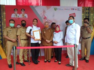 Peringati 150 Hari Percha Leanpuri, Samsat Palembang Gelar Bhakti Donor Darah