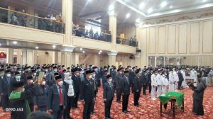 Wakil Bupati Mura Kembali Kukuhkan Pejabat Dilingkungan Kabupaten Musi Rawas