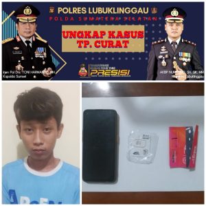 Tergiur Hp, Yogi Irawan di Terkam Tim Macan Polres Lubuklinggau