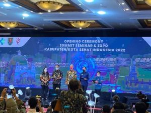 Wali Kota Hadiri Summit Kabupaten/Kota Sehat Indonesia 2022
