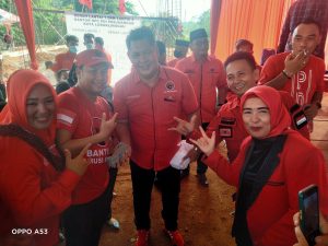Selain Pesan Khusus Azandri Sumbang Pembangunan Kantor DPC PDI-P Lubuklinggau 10 juta