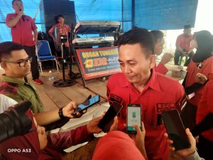 Bangun Kantor DPC PDI-P Lubuklinggau Hambali Lukman Mendapat Apresiasi Giri Ramanda