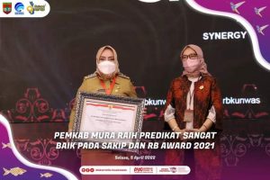 Pemkab Mura Raih Predikat Sangat Baik Pada SAKIP dan RB Award 2021 