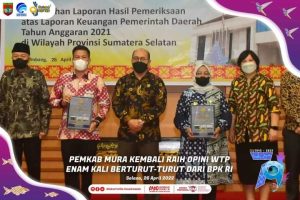 Pemkab Mura Kembali Raih WTP Enam Kali Berturut-turut Dari BPK RI
