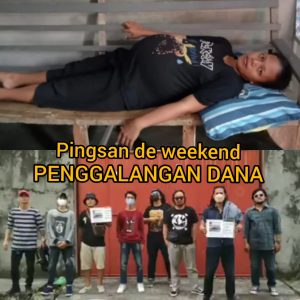 Komunitas Pingsan De Weekend Galang Dana Untuk ibu Wulandari