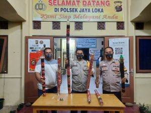 Hormati Bulan Puasa Polsek Jayaloka Amankan Percon