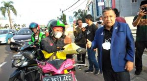DPC Partai Demokrat Kota Palembang, Bagikan 500 Paket Takjil