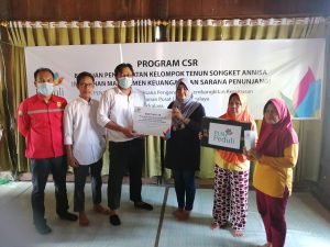 PLN Dukung Program Keberlanjutan Tenun Songket