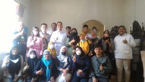 Ketua Partai Gerindra Kota Palembang H.M. Akbar Alfaro Pererat Silaturami Dengan Wartawan