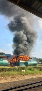 Mesin Genset PT Evans Lestari Meledak, Karyawan Cemas!