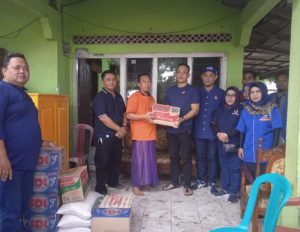 Yoppy Karim Turun Langsung Beri Bantuan Kebakaran