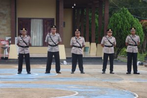 Kapolres Musi Rawas Pimpin Sertijab Tiga Kapolsek
