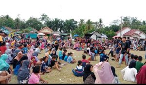 Ribuan Warga Megang Sakti Padati Kegiatan Yayasan Bareng E-Troopers