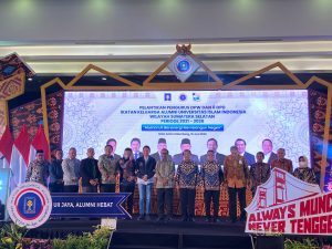 Pengurus DPW dan 8 DPD IKA UII Wilayah Sumsel di Lantik