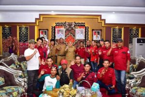 Forum Komunikasi Wartawan Silampari (FKWS) Sampaikan Program Kerja Kepada Bupati 