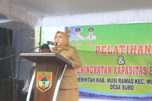 Bupati Musi Rawas Sambut Baik Peningkatan Kapasitas BUMDes
