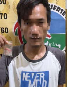 Simpan Sabu, Pemuda Bergelar Sarjana Masuk Sel
