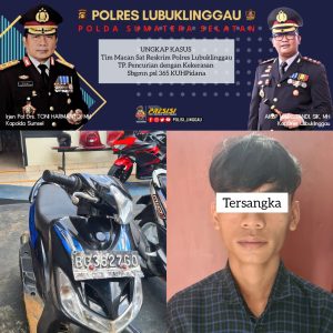 Warga Lubuklinggau Sehari Dua Kali Begal Hp, Begini Nasibnya Setelah Berstatus DPO 