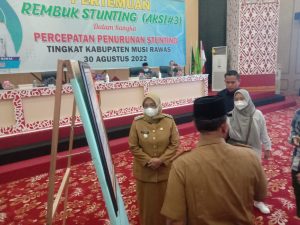 Buka Rembuk Stunting, Wabup Musi Rawas Ingatkan Kasus Stunting Masih Tinggi