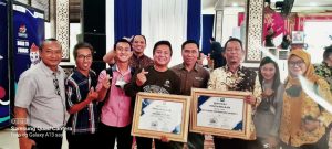 Ibrahim SE,M.Si Kasubag TU UPTB Samsat Palembang IV Raih Penghargaan HBII Tahun 2022